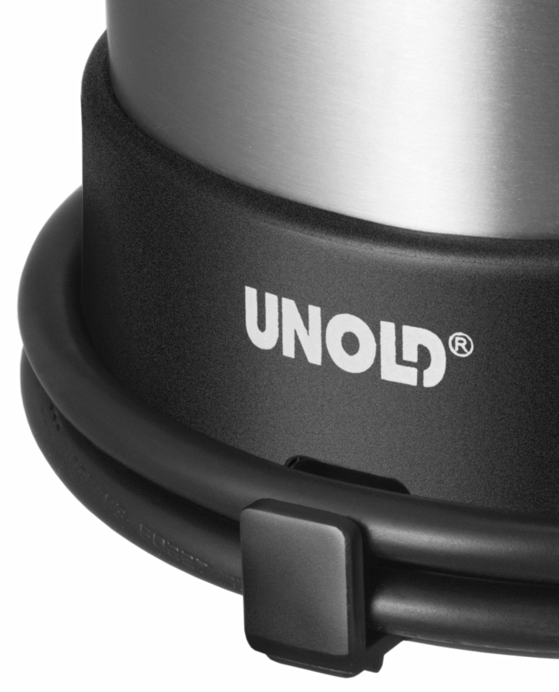 Unold 18575 bouilloire 0,5 L 1000 W Noir, Acier inoxydable