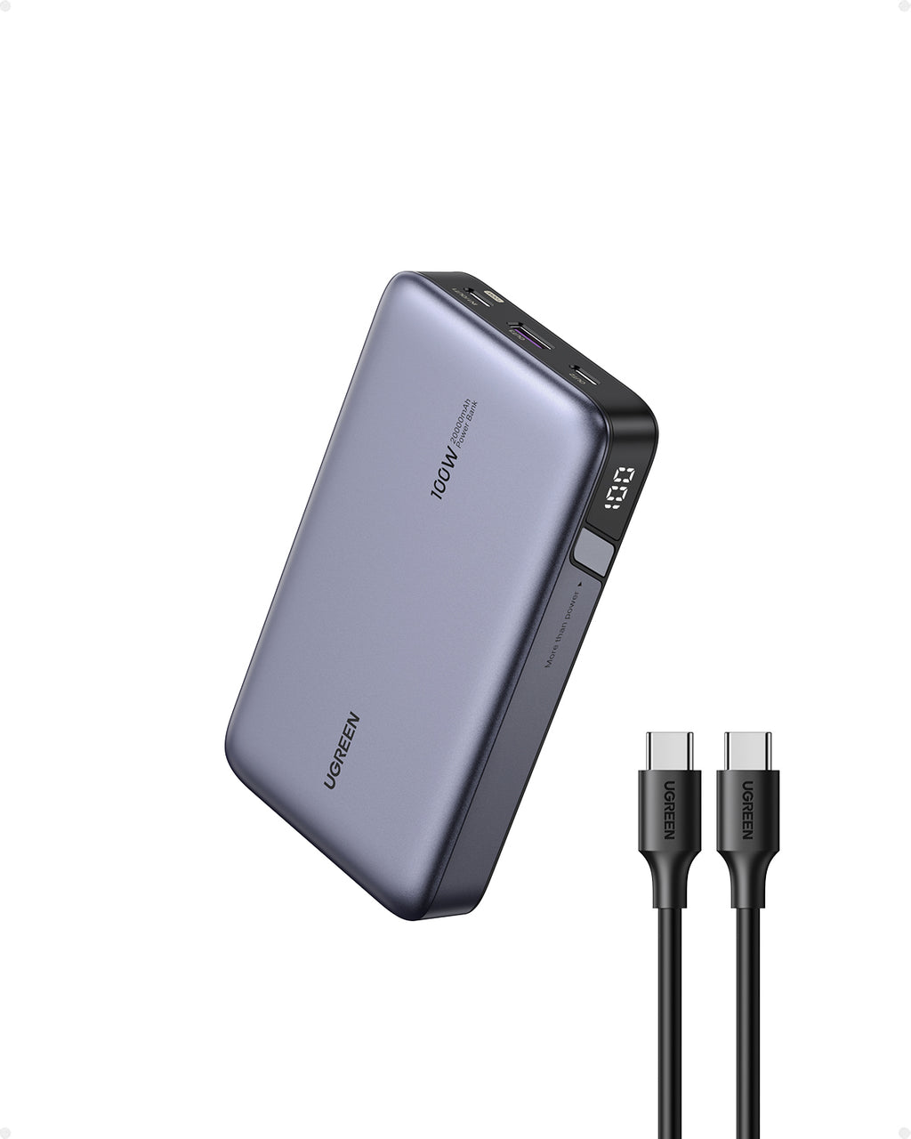 Ugreen 25188 banque d'alimentation électrique 20000 mAh Gris
