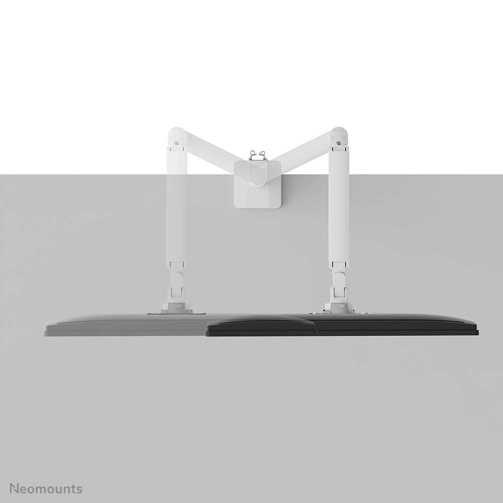 Neomounts DS70-250WH1 Support d'écran à fixer 17-35" - ressort à gaz - Topfix - arrêt 180°