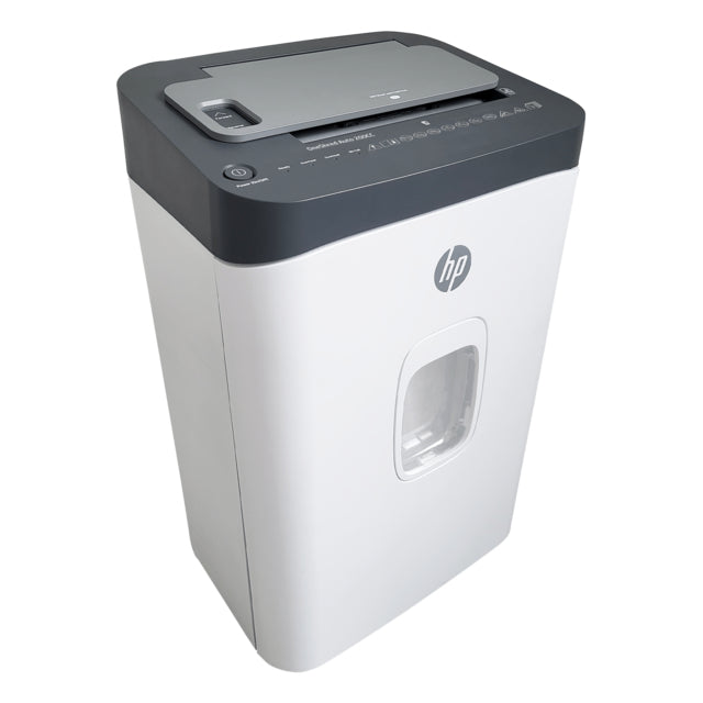 HP OneShred Auto 200CC destructeur de papier Destruction croisée 63 dB 22 cm Blanc