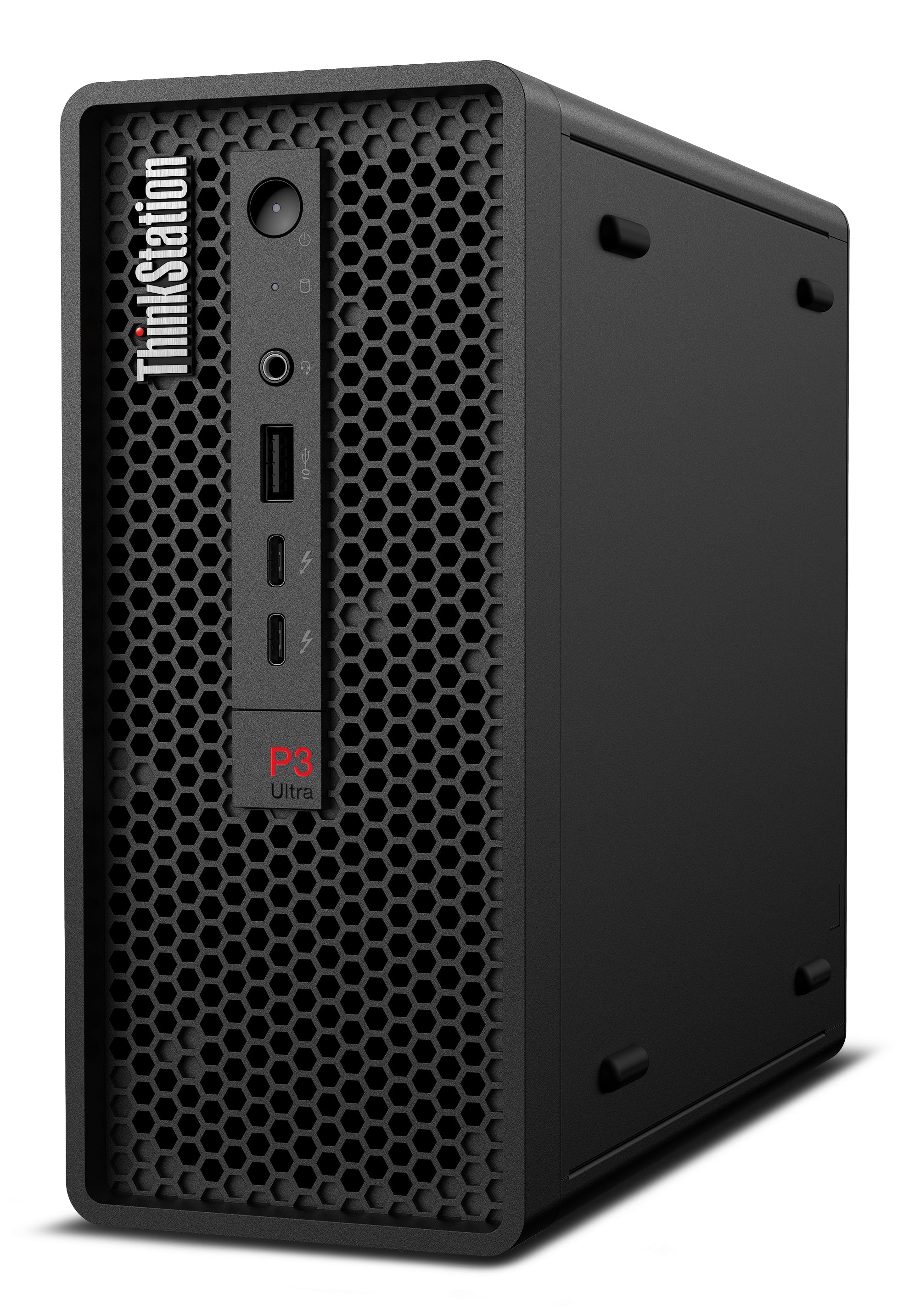 Lenovo ThinkStation P3 Ultra SFF Intel® Core™ i7 i7-14700 32 Go DDR5-SDRAM 512 Go SSD NVIDIA RTX A1000 Windows 11 Pro Mini Tower Station de travail Noir