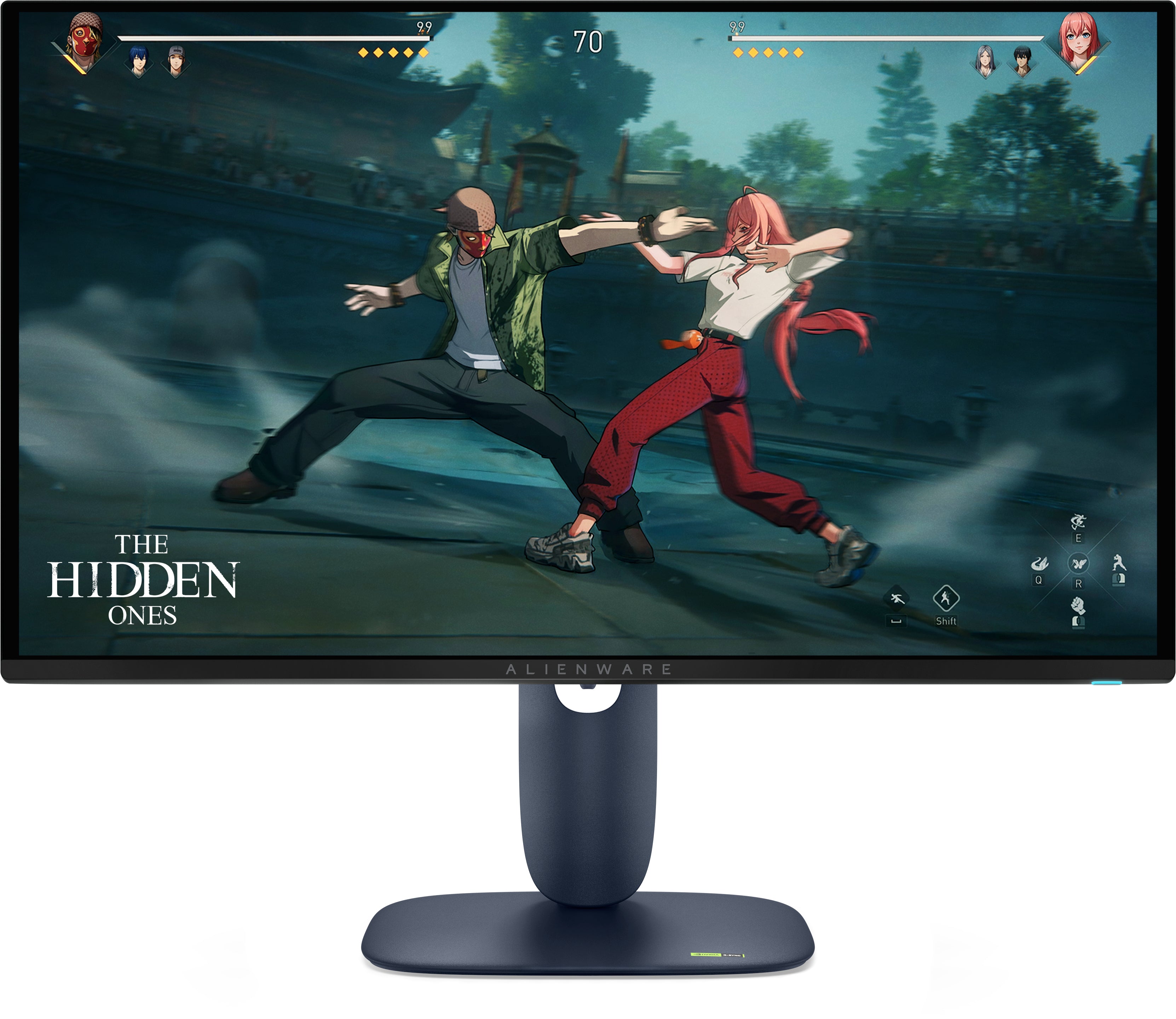 Alienware AW2725D écran plat de PC 68,6 cm (27") 2560 x 1440 pixels Quad HD QD-OLED Bleu