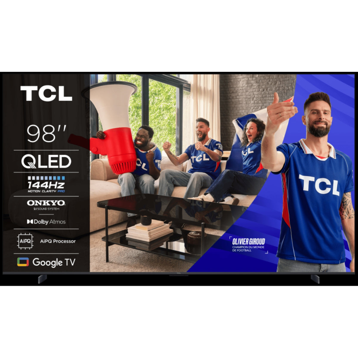 TCL TV QLED 4K 98'' (249 cm) 98P8K