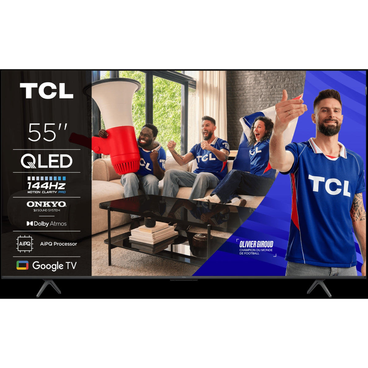 TCL TV QLED 4K 55'' (139 cm) 55P8K