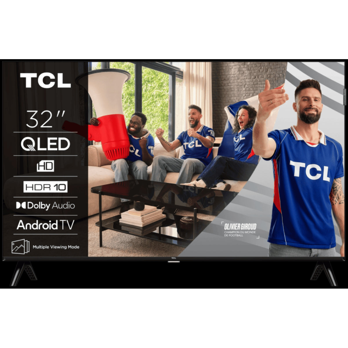 TCL TV QLED HD 32'' (81,3 cm) 32S4K