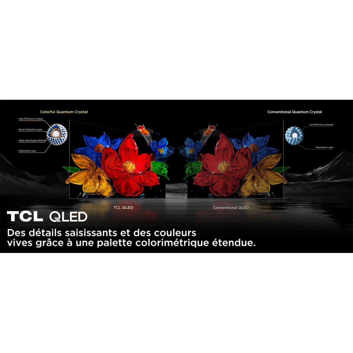 TCL TV QD-MiniLED 4K 75'' (190 cm) 75C61K