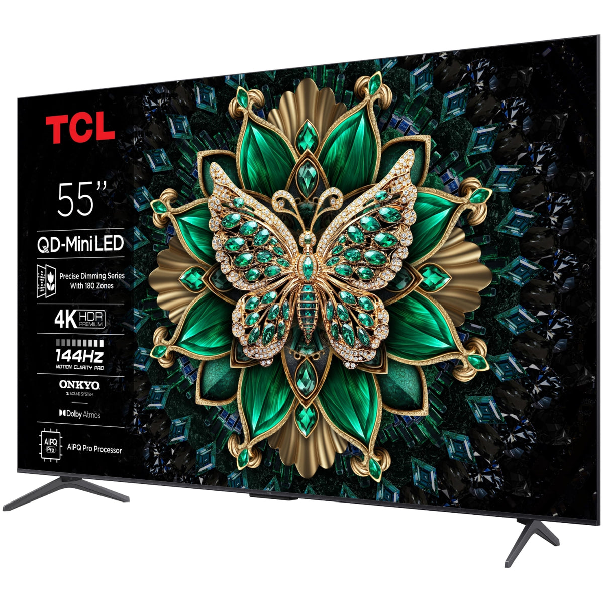 TCL TV QD-MiniLED 4K 55'' (139 cm) 55C61K