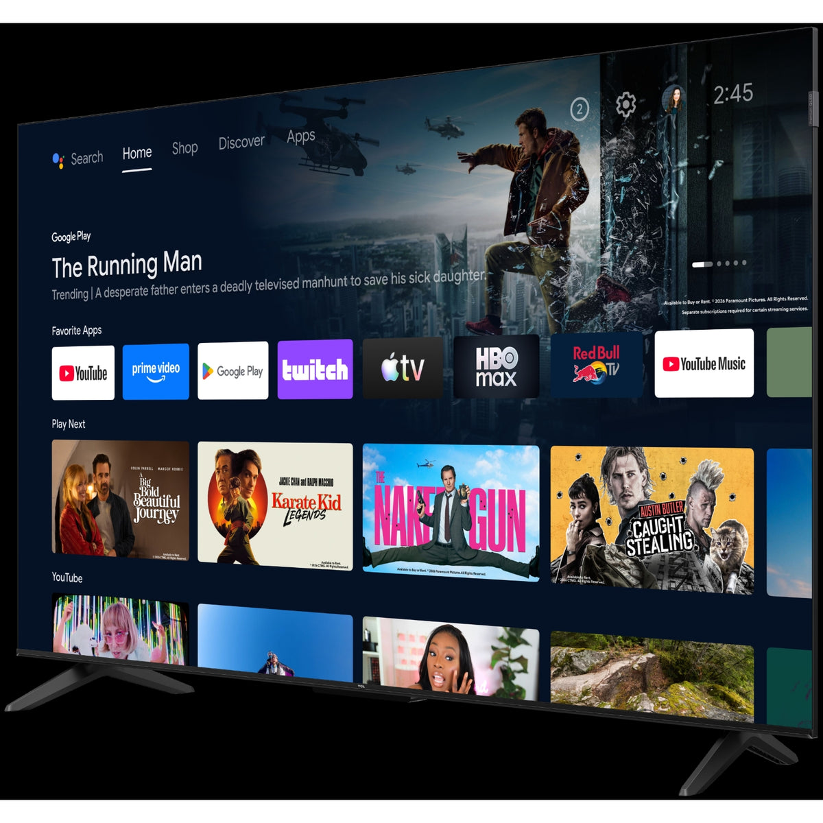 TCL TV QLED 4K 50 (127 cm) - 50S5L