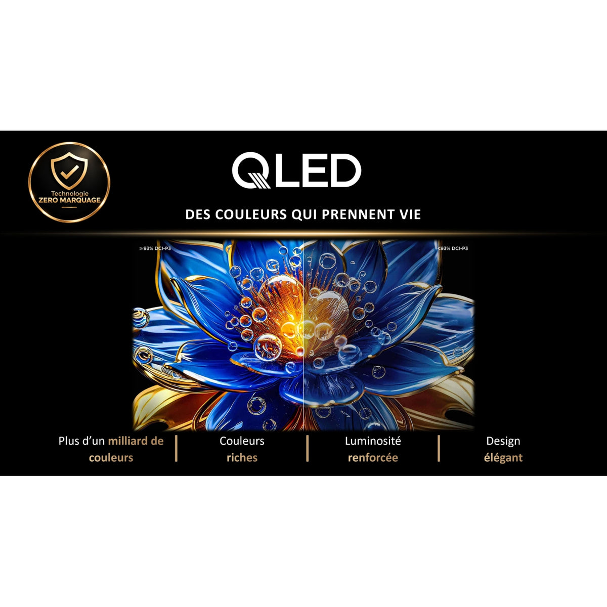 TCL TV QLED 4K 50 (127 cm) - 50S5L