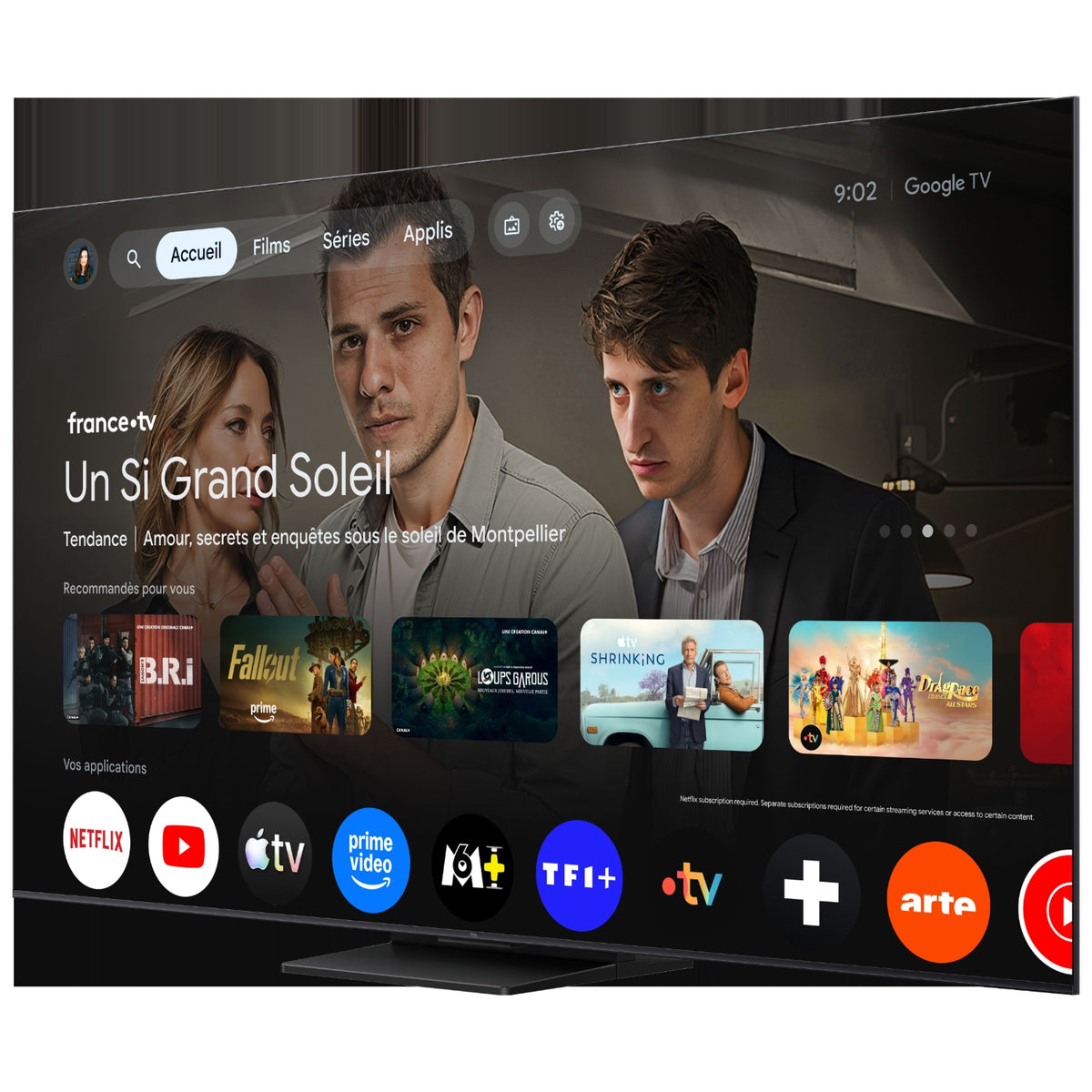 TCL TV MiniLED 4K 55'' (140 cm) 55C6K Pro