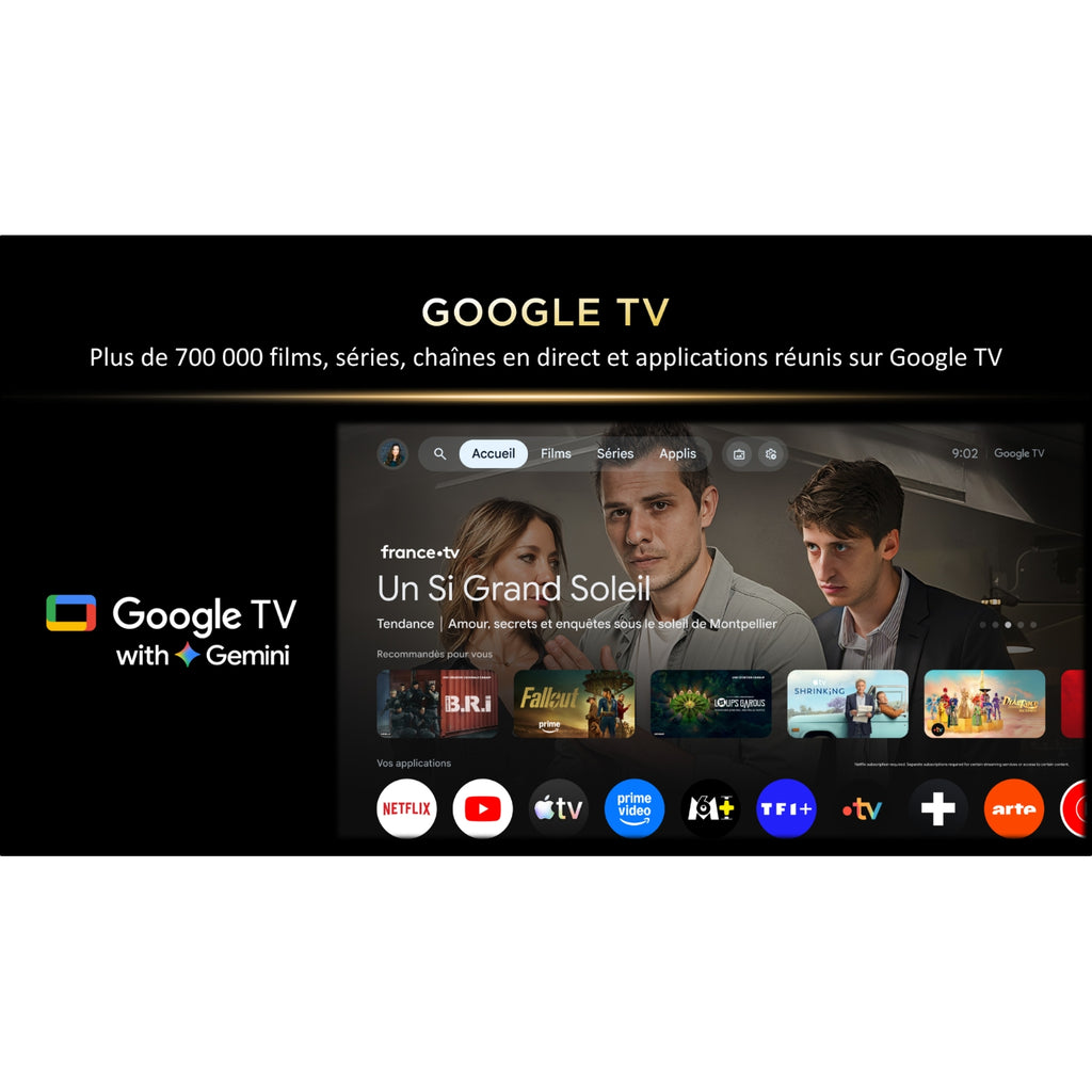 TCL TV MiniLED 4K 55'' (140 cm) 55C6K Pro
