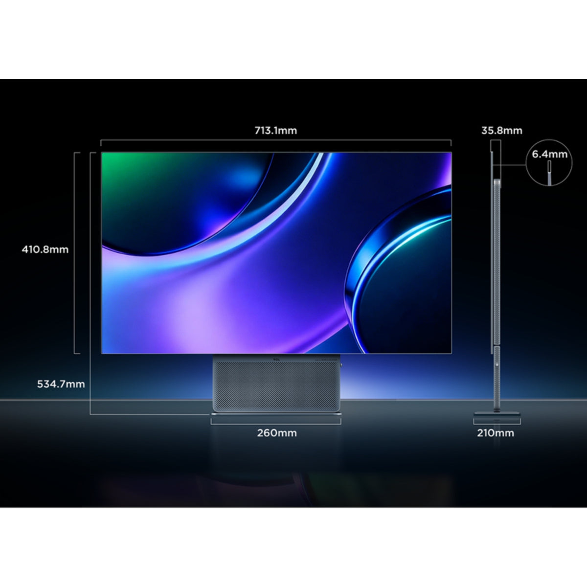 TCL Moniteur OLED 32 (80 cm) 4K - 480 Hz - 32X3A