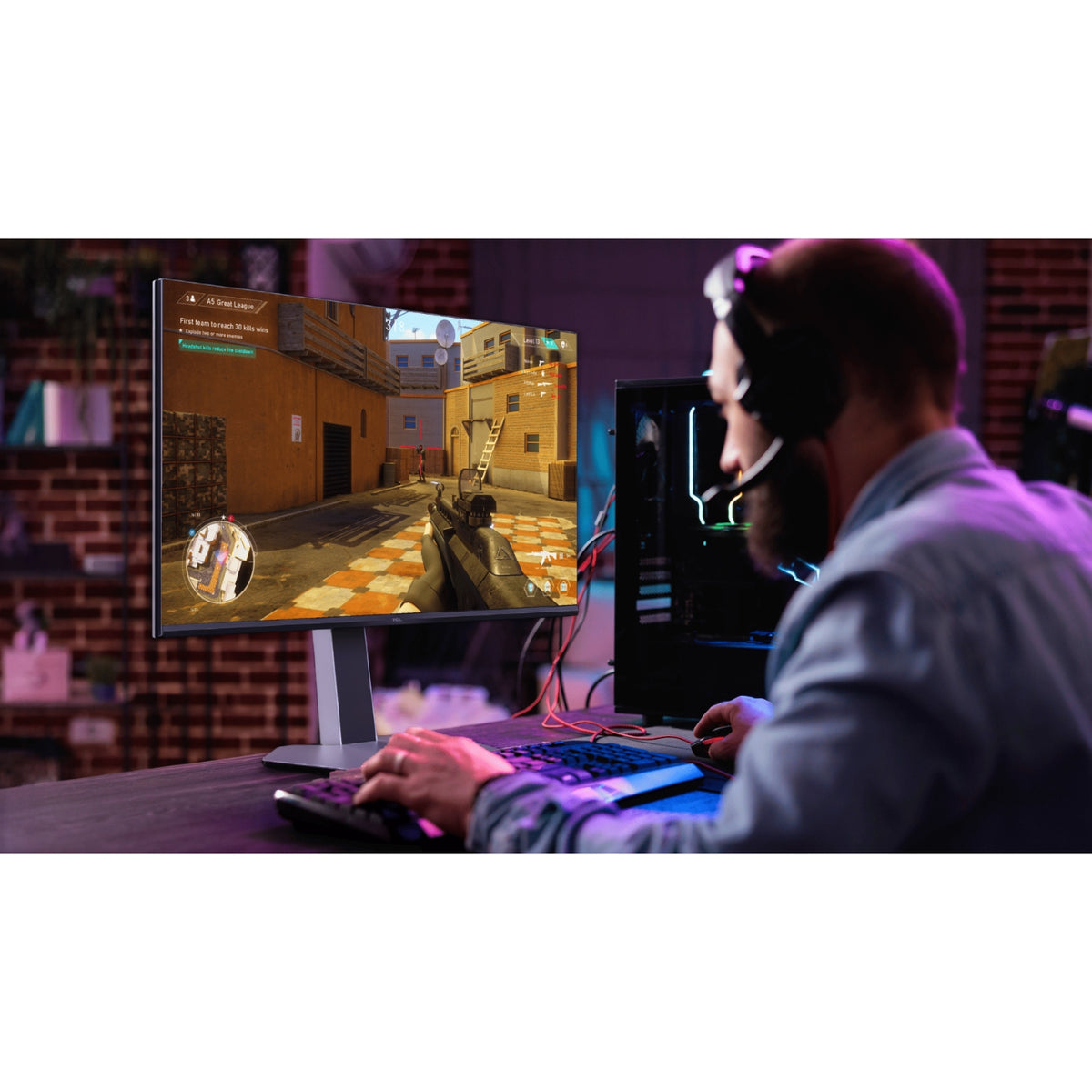 TCL Moniteur QD-Mini LED 32 (80cm) QHD - 180 Hz - 32G64