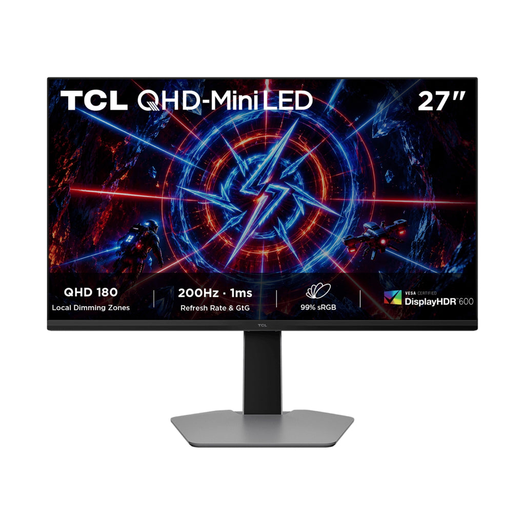 TCL Moniteur QD-Mini LED 27 (68 cm) QHD - 200 Hz - 27P2A