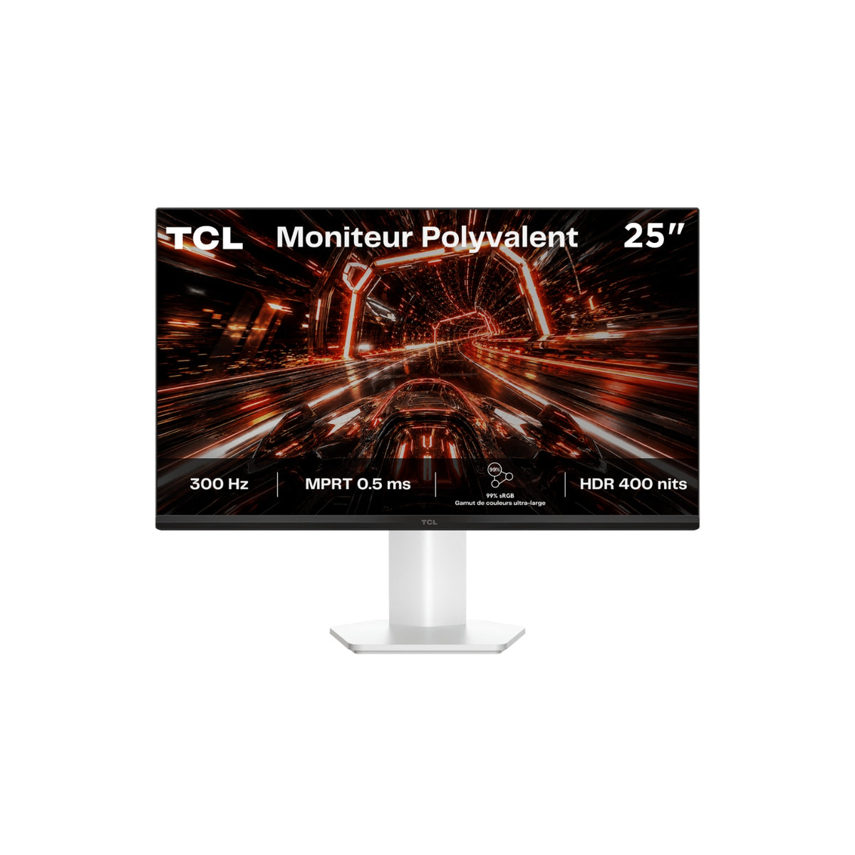 TCL Moniteur IPS 25 (62 cm) Full HD - 300 Hz - 25P1AD