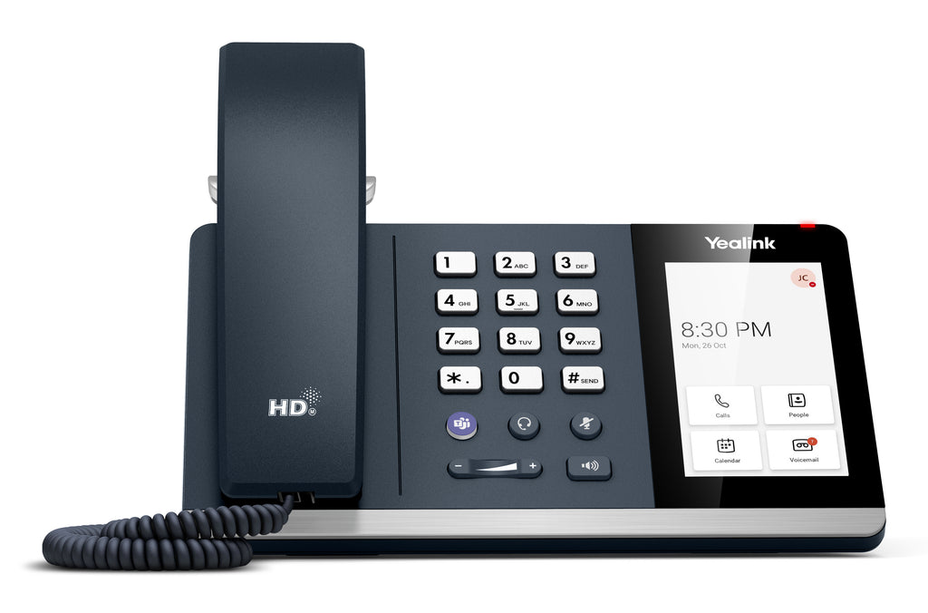 Yealink MP54 E2 Teams Téléphone IP Android 13, Écran Tactile 4 pouces, Bluetooth 5.2, Wi-Fi, PoE