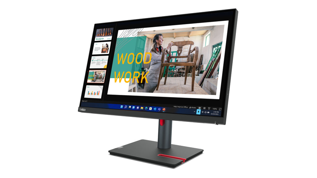 Lenovo ThinkVision P24q-30 écran plat de PC 60,5 cm (23.8") 2560 x 1440 pixels Quad HD LED Noir