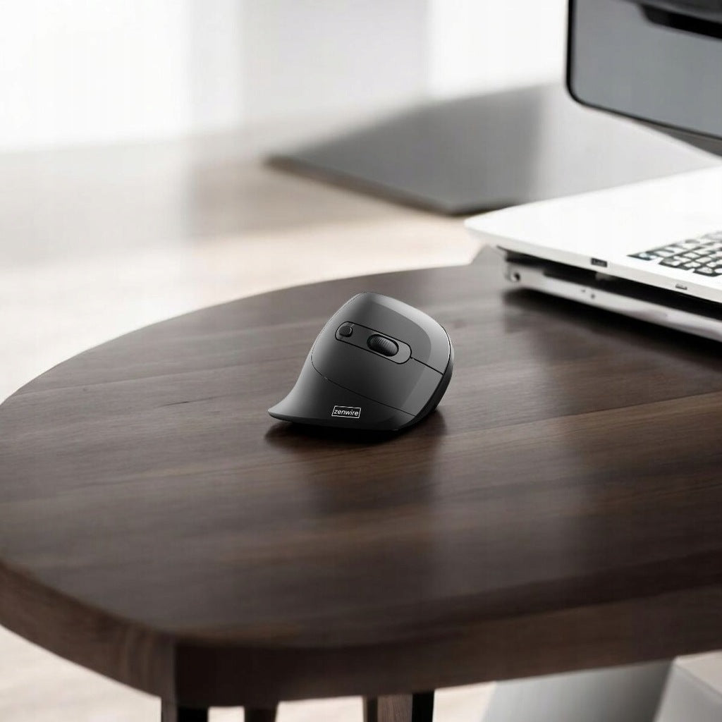 Souris sans fil verticale pour ordinateur de bureau, ordinateur portable et PC Zenwire WL-159