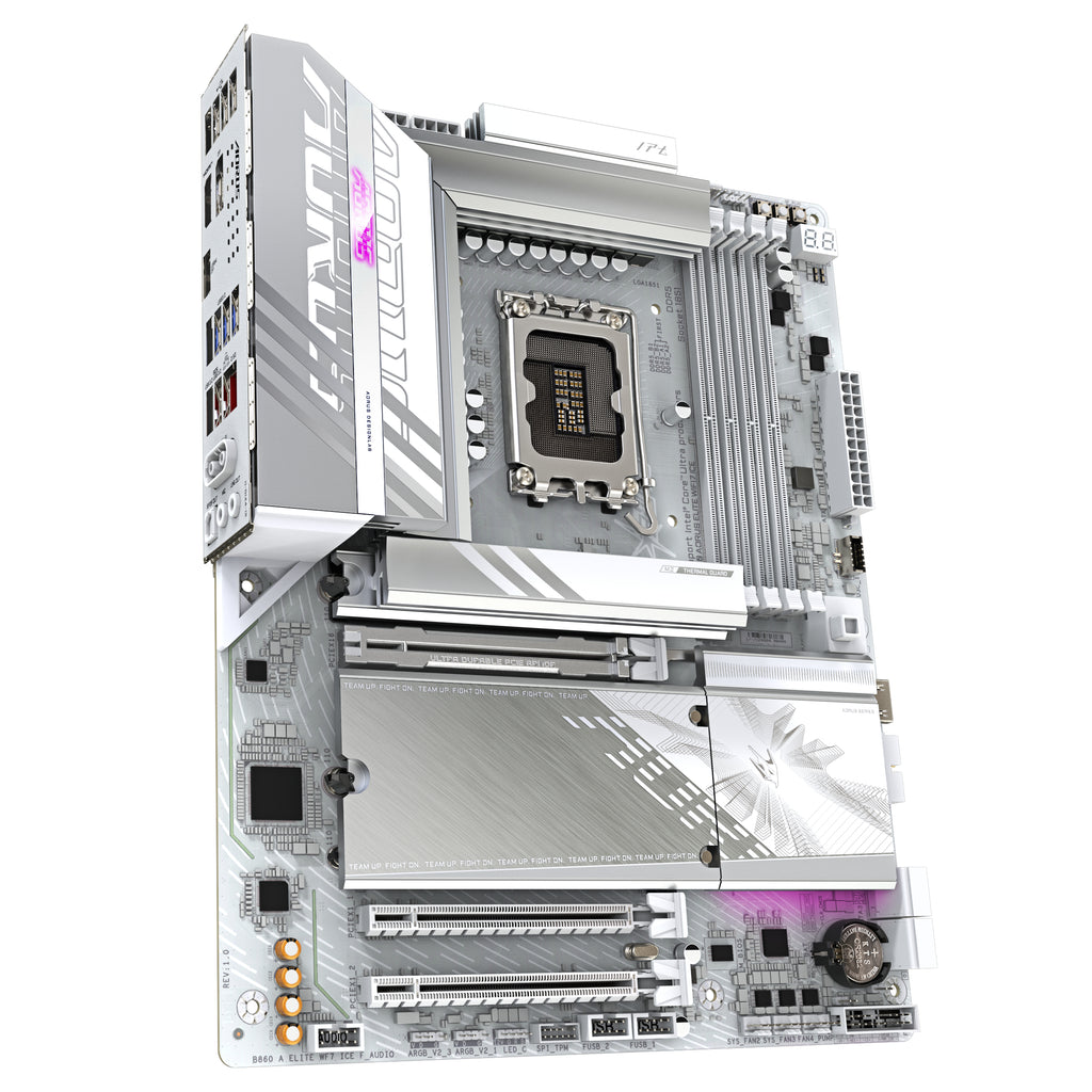 GIGABYTE B860 AORUS ELITE WIFI7 ICE Carte mère - vue 3