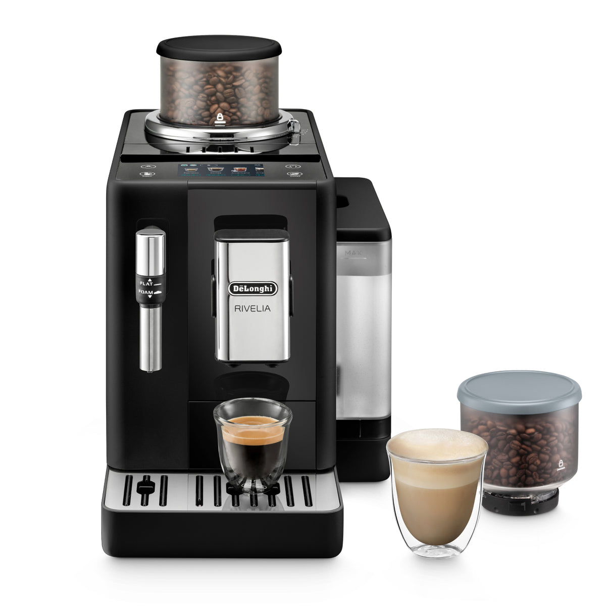 De’Longhi Rivelia EXAM440.35.B machine à café Entièrement automatique Machine à expresso 1,4 L