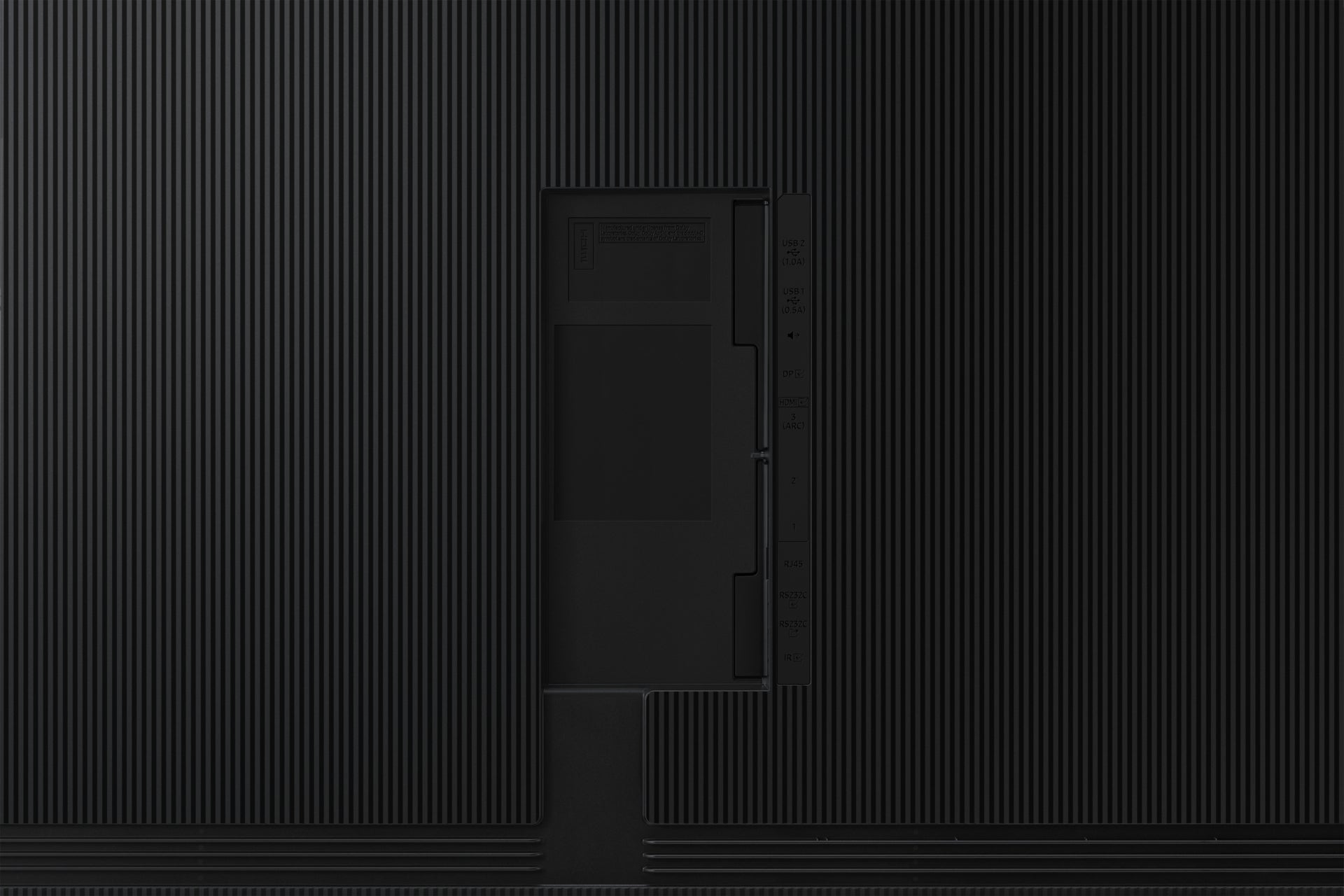 Samsung QH98C Écran plat de signalisation numérique 2,49 m (98") LCD Wifi 700 cd/m² 4K Ultra HD Noir Tizen 7.0 24/7