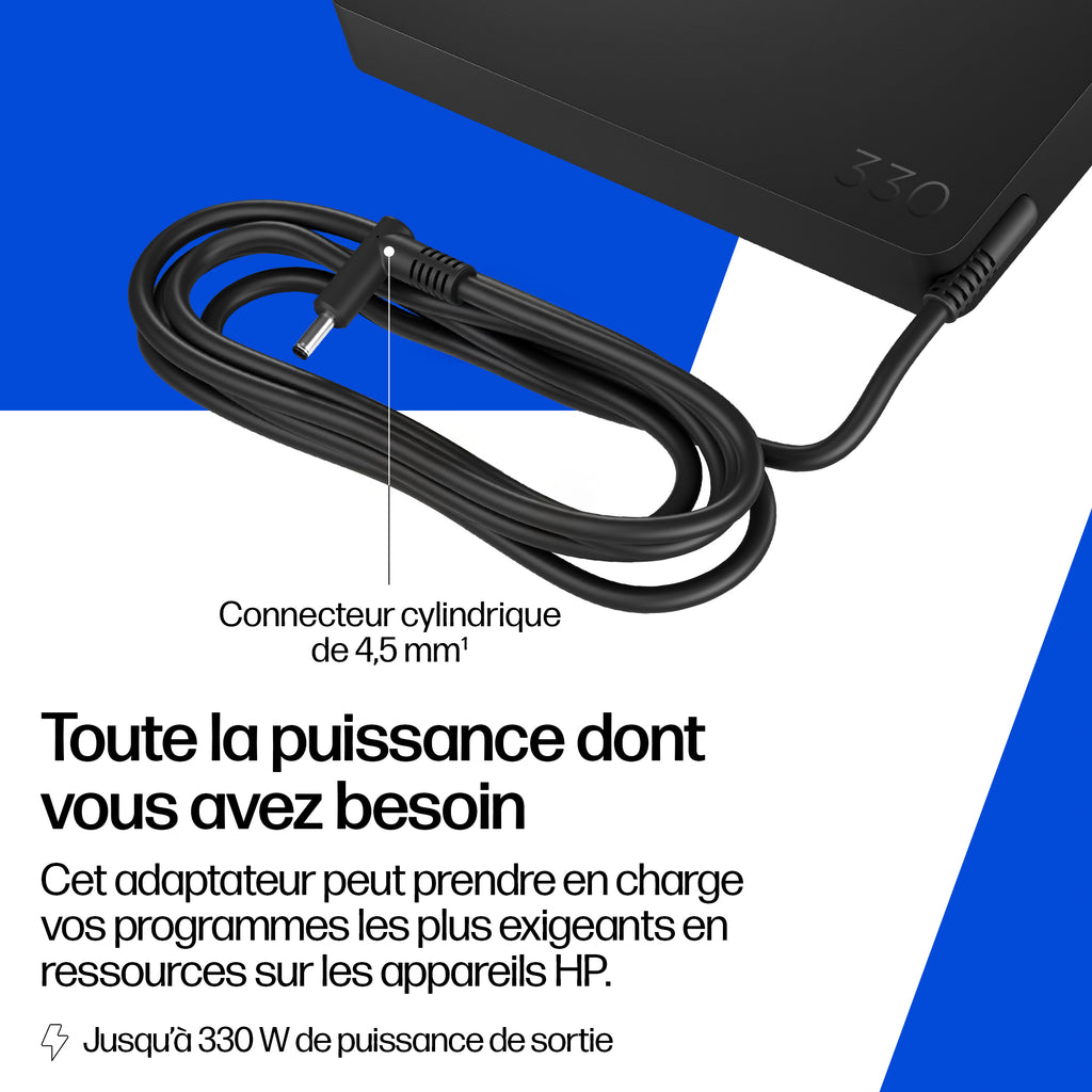 HP Adaptateur secteur intelligent 330 W - vue 4