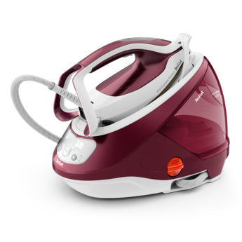 Tefal GV9220 Centrale Vapeur 2600 W, Semelle Durilium AirGlide Autoclean, Bourgogne et Blanc