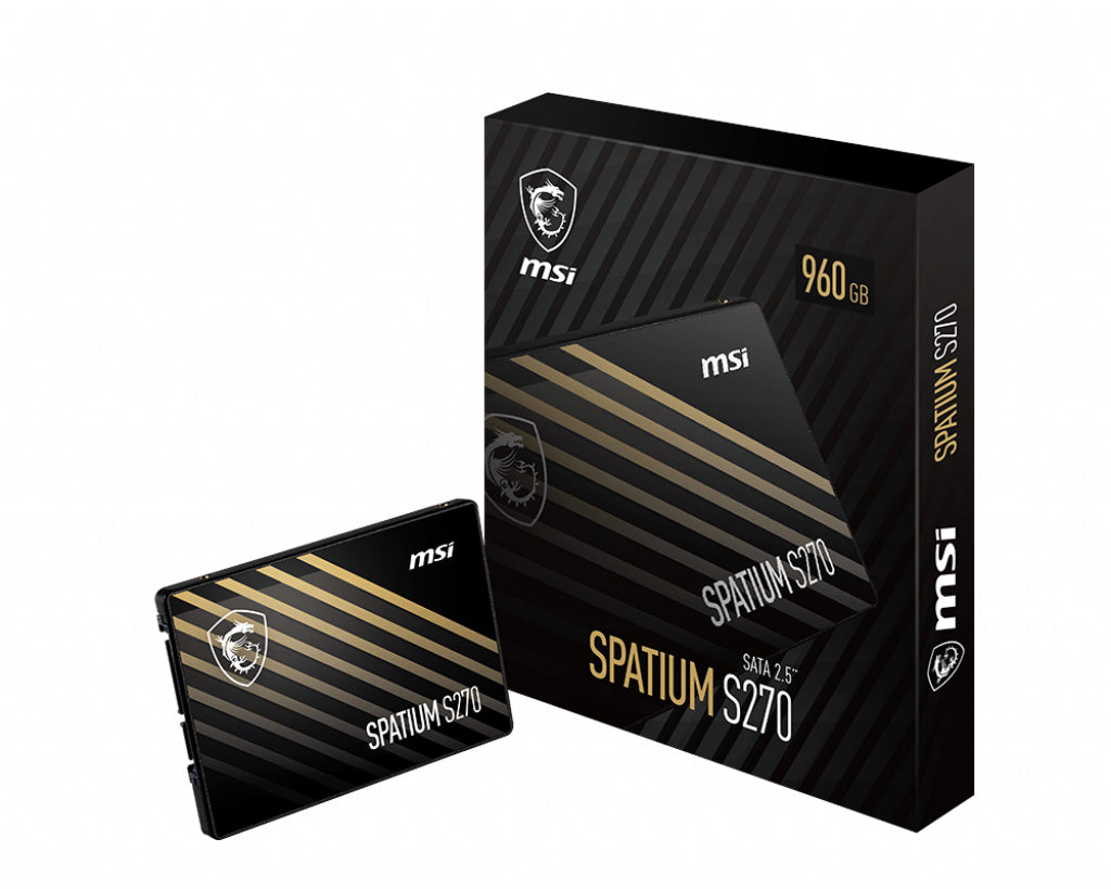 MSI Spatium S270 SSD 240 Go SATA III 2.5" 3D NAND