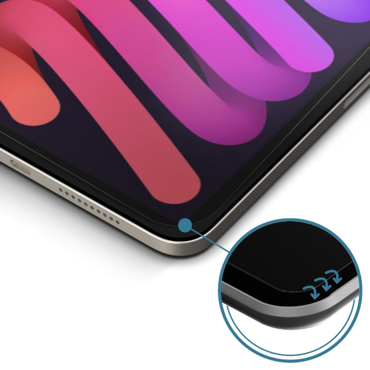 ZAGG InvisibleShield Glass Elite Protecteur d'Écran pour iPad mini (6ème génération)