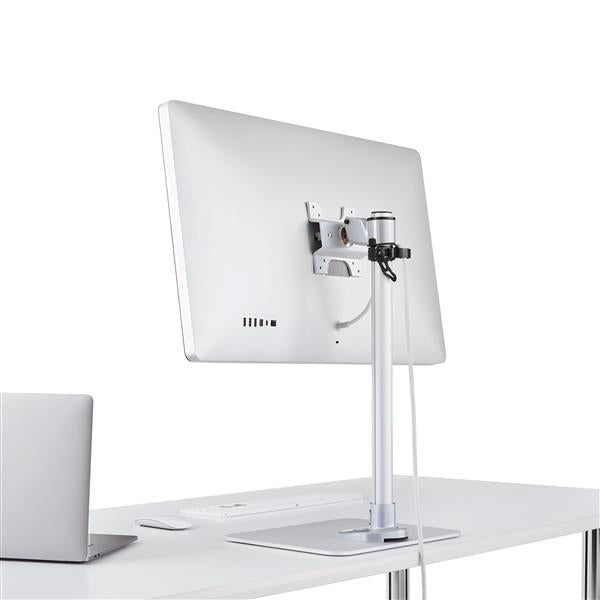 StarTech.com Support de Bureau pour Écran PC jusqu'à 34"(14kg) - Pied Moniteur Argenté en Acier