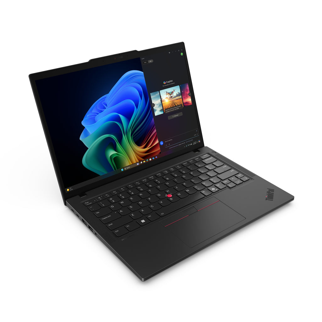 Lenovo ThinkPad T14 Gen 6 (AMD) Copilot+ PC AMD Ryzen AI 7 350 Ordinateur portable 35,6 cm (14") WUXGA 32 Go DDR5-SDRAM 1 To SSD Wi-Fi 7 (802.11be) Windows 11 Pro Allemand Noir