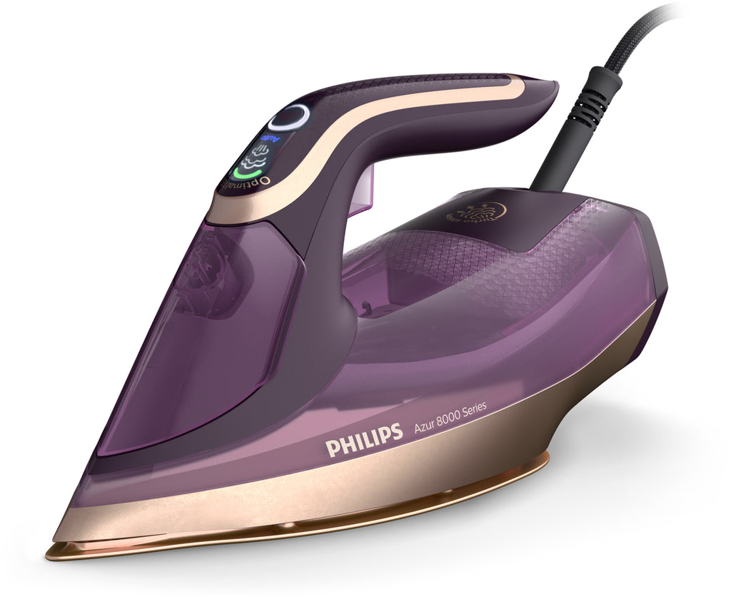 Philips DST8040/30 fer à repasser Fer à vapeur Semelle SteamGlide Elite 3000 W Violet