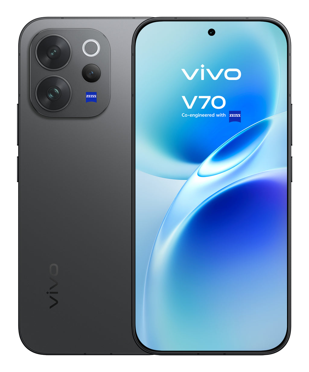 Smartphone Vivo V70 5G 256Go 8Go RAM, Noir