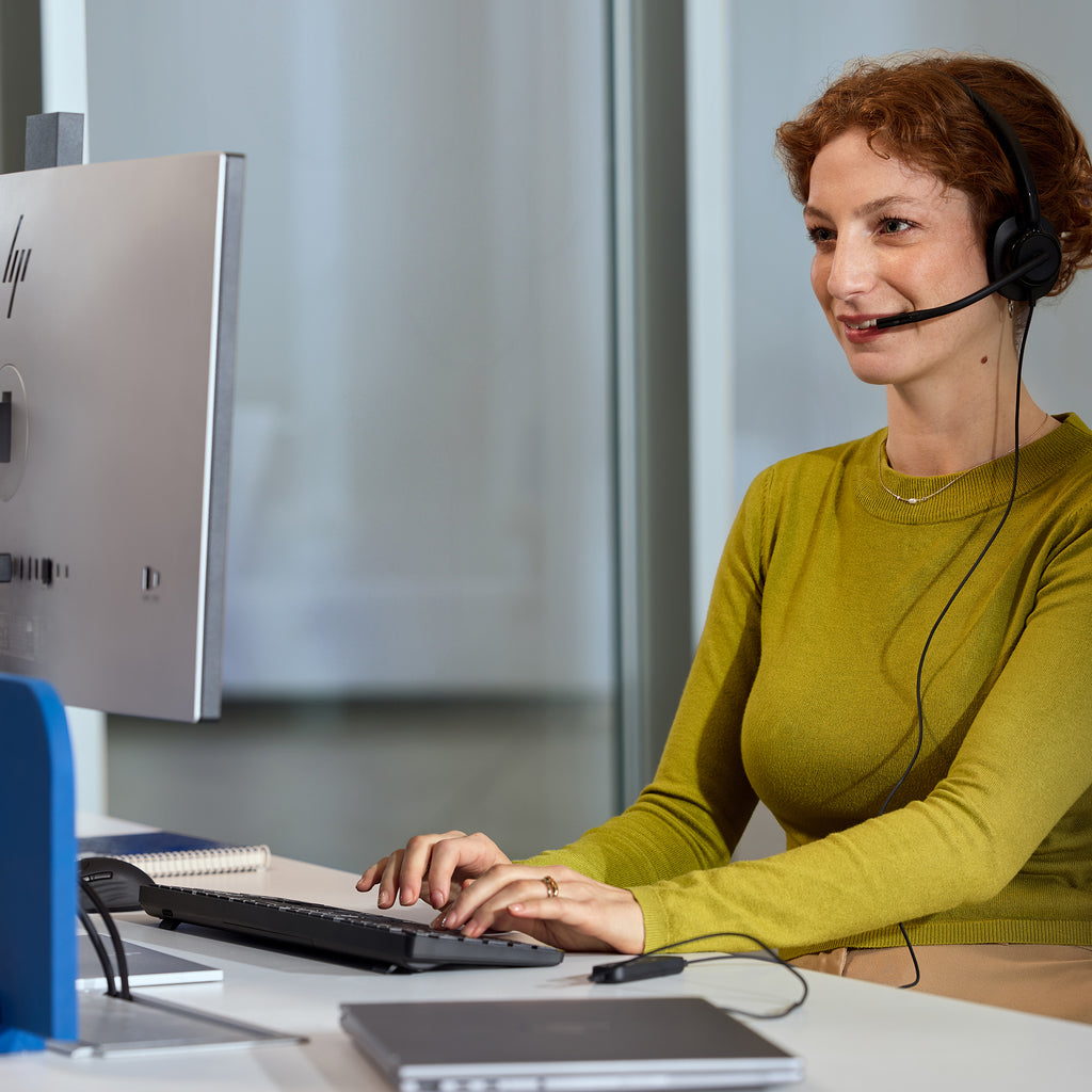 HP Poly Micro-casque filaire USB monaural Mission 415