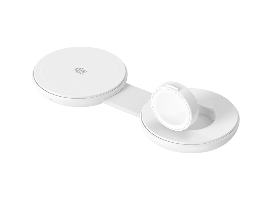 Conceptronic GORGON04W chargeur d'appareils mobiles Smartphone, Smartwatch Blanc Secteur Recharge sans fil Intérieure