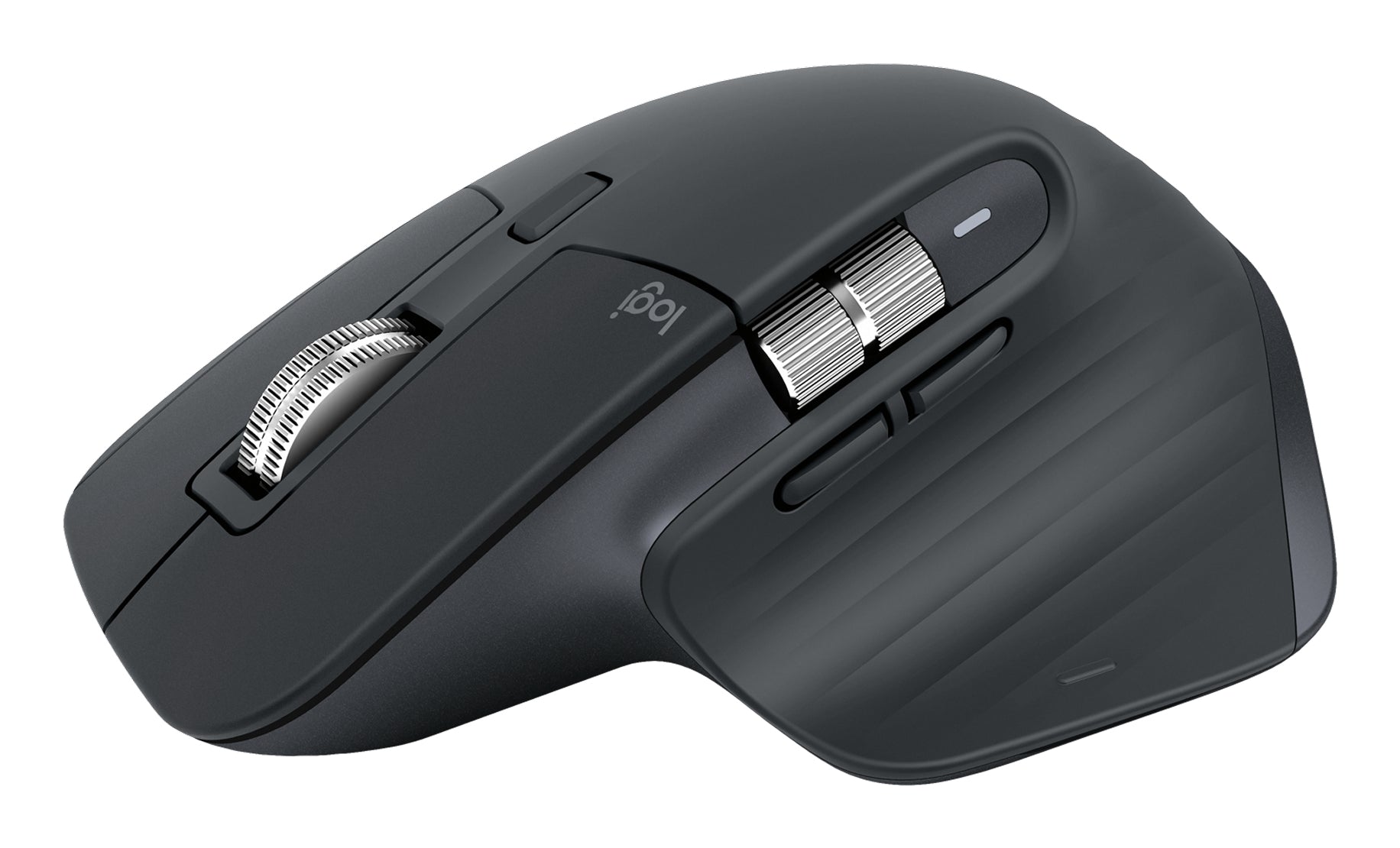 Logitech MX Master 3S, ratón inalámbrico de alto rendimiento con desplazamiento ultrarrápido, Ergo, 8000 DPI, seguimiento sobre cristal, clics discretos, Bluetooth, Windows, Linux y Chrome