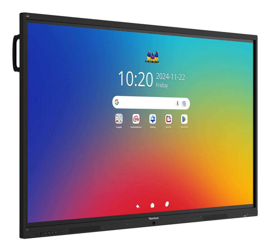 Viewsonic IFP6541 Tableau Blanc Interactif 65" 4K UHD Écran Tactile Noir