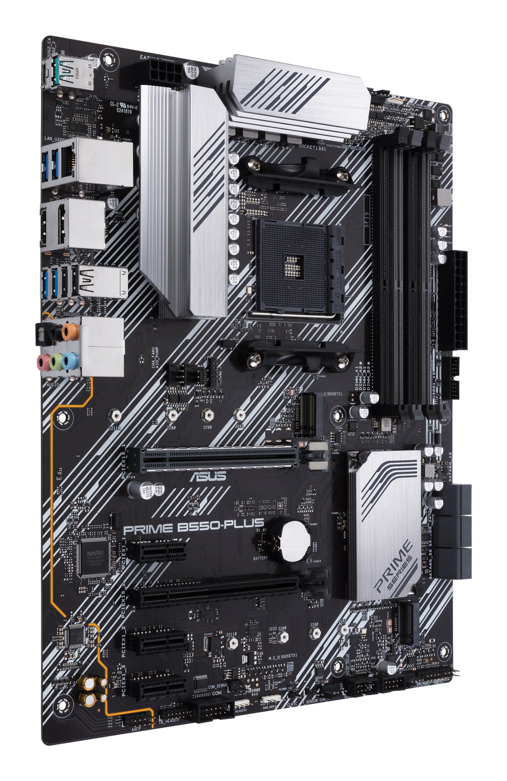 ASUS PRIME B550-PLUS Carte Mère AMD B550 Socket AM4 ATX
