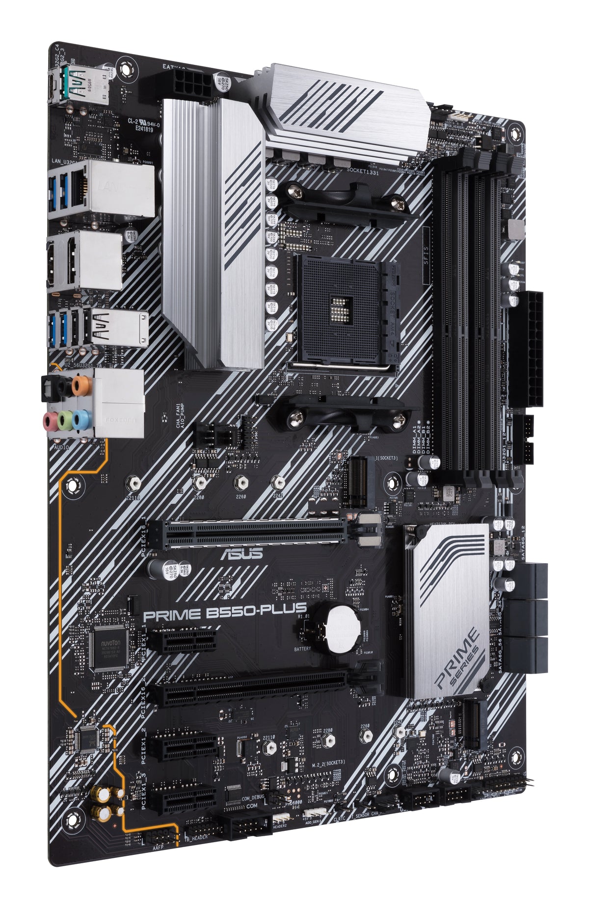 ASUS PRIME B550-PLUS Carte Mère AMD B550 Socket AM4 ATX