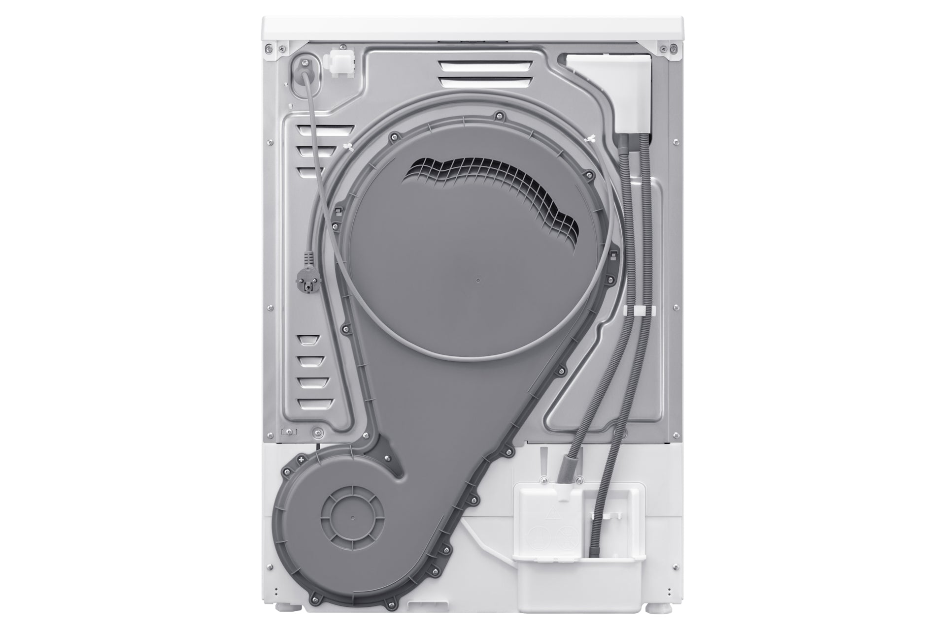 Samsung DV90DG52A0AELE sèche-linge Pose libre Charge avant 9 kg Blanc