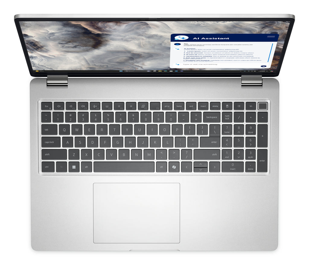DELL Pro 16 Plus PB16250 Copilot+ PC Intel Core Ultra 7 268V Ordinateur portable 40,6 cm (16") Full HD+ 32 Go LPDDR5x-SDRAM 512 Go SSD Wi-Fi 7 (802.11be) Windows 11 Pro Nordique Aluminium