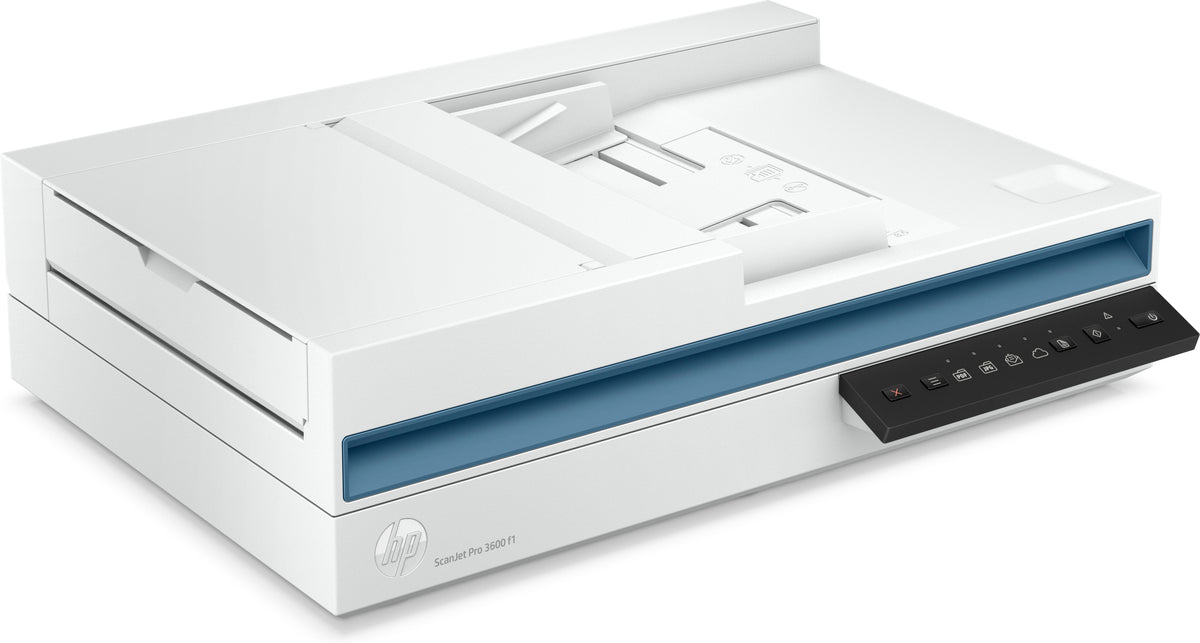 HP Scanjet Pro 3600 f1 Scanner à plat et chargeur automatique, 1200 x 1200 DPI, A4, Blanc