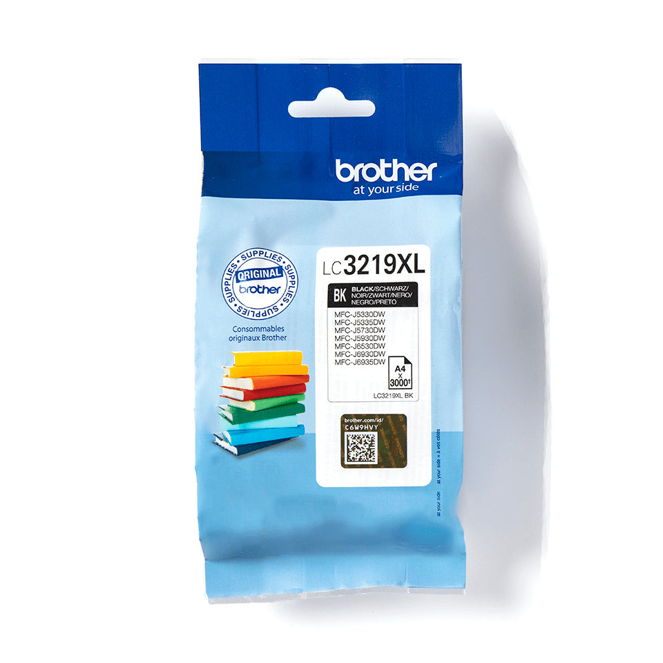 Brother LC3219XLBK - Cartouche d'encre originale à haut rendement – Noir