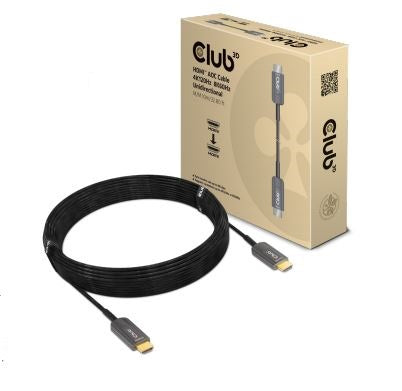 CLUB3D CAC-1376 Câble HDMI Type A Standard, 10 m, Noir