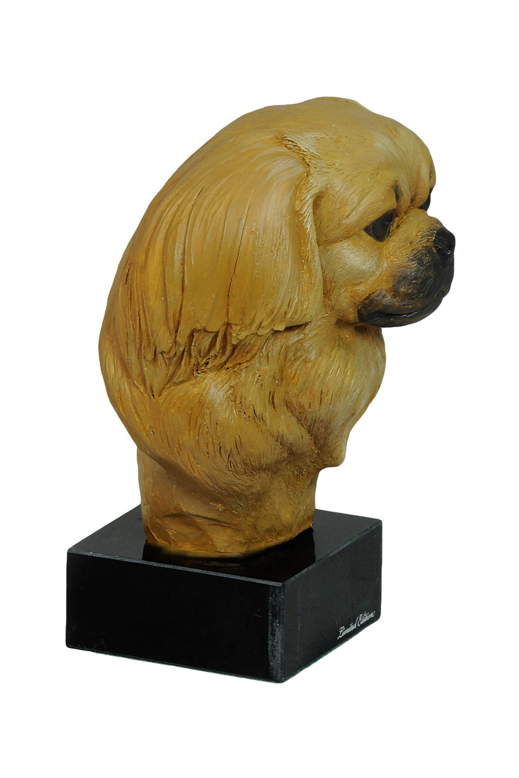 Tibetan spaniel - painted figurine, statue, figure, made by the artist, brand Art-Dog