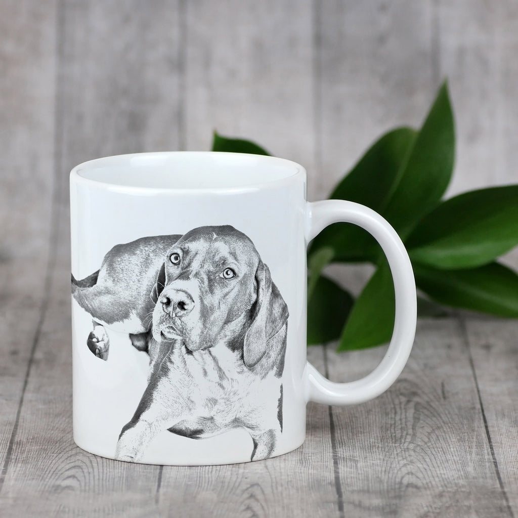 English Pointer I - cup with a dog, cute cup with graphics, a gift with your photo from the Art-Dog brand