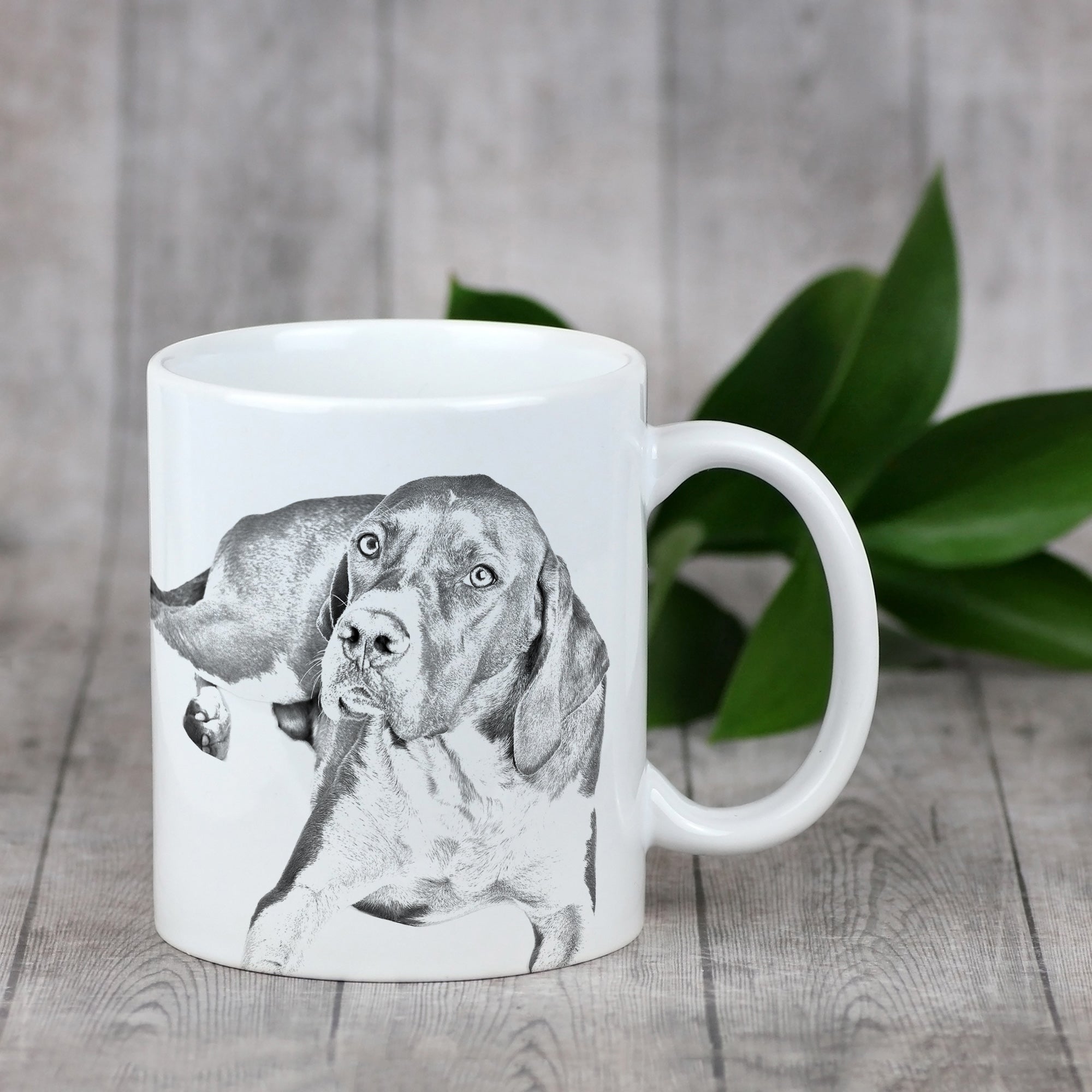 English Pointer I - cup with a dog, cute cup with graphics, a gift with your photo from the Art-Dog brand
