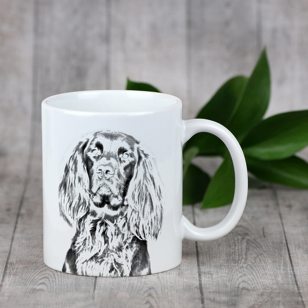 German Wirehaired Pointer I - cup with a dog, cute cup with graphics, a gift with your photo from the Art-Dog brand