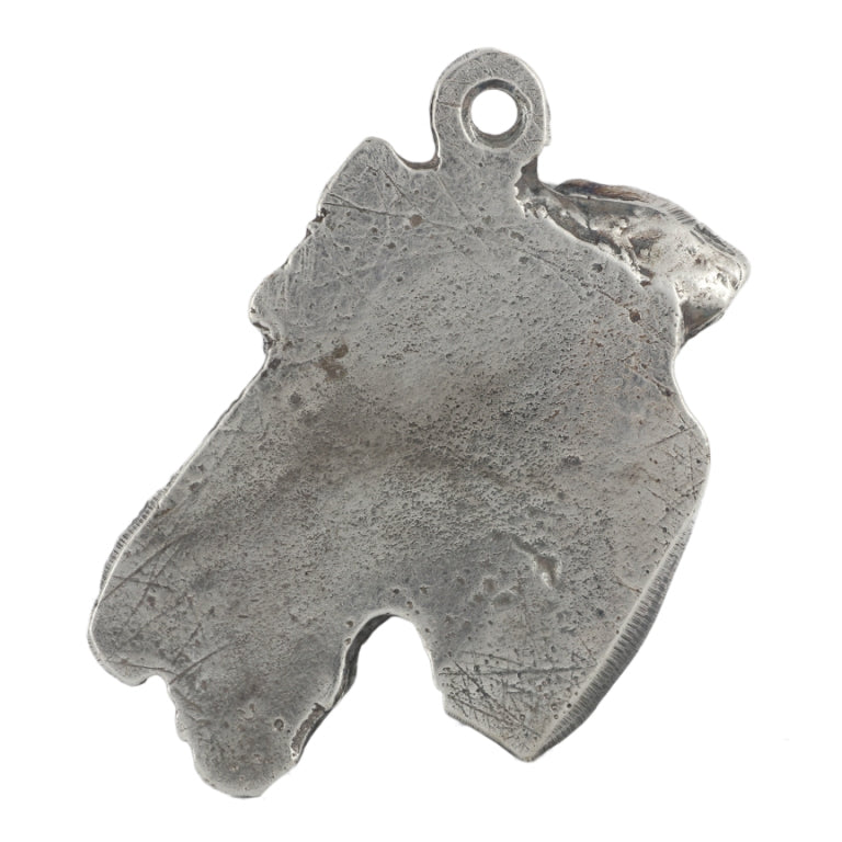Airedale Terrier, Bingley Terrier - Silver-plated key ring with dog, handbag decoration, backpack pendant by Art-Dog brand