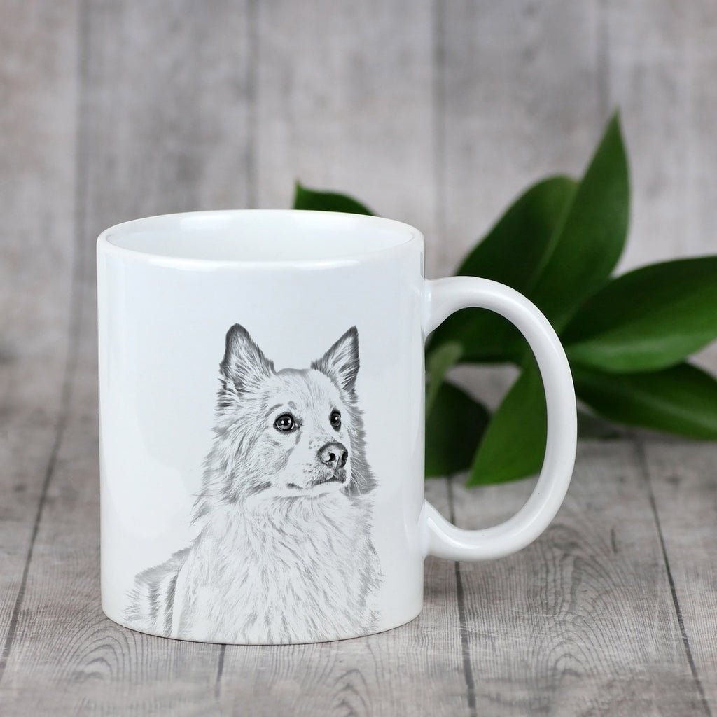 Icelandic Sheepdog, Icelandic Spitz, Iceland Dog - cup with a dog, cup with a photo, personalized gift from the Art-Dog brand